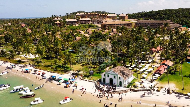 Bangalô Super Luxo com piscina privativa e varanda Gourmet n