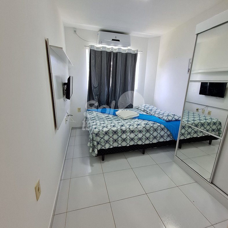 Cobertura com Jacuzzi em Maria Farinha. FLAT 202 Bloco Resid