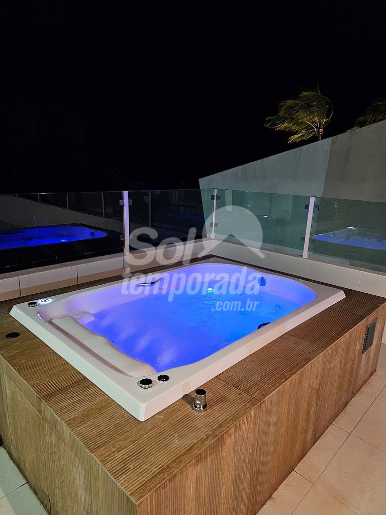 Cobertura com Jacuzzi Maria Farinha. Flat 201 - Bloco Reside