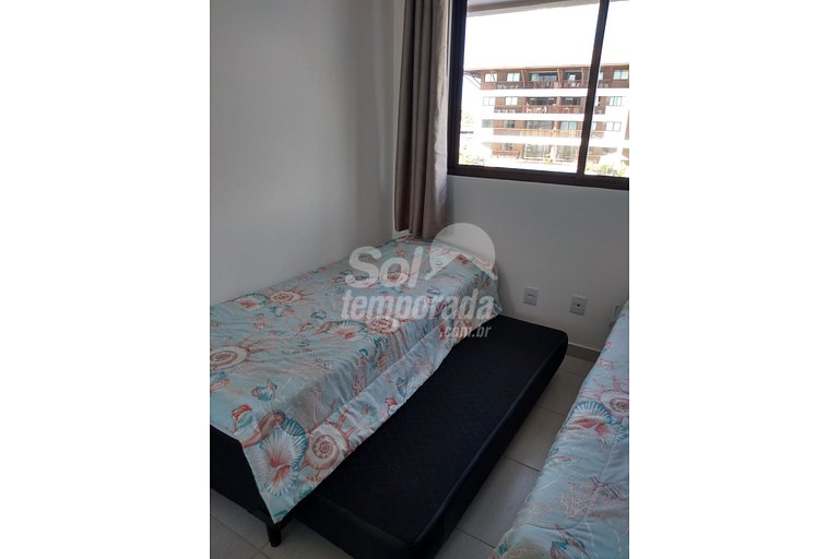 Two bedroom apartment, Beira Mar, 6 people