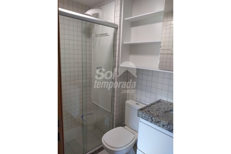 Two bedroom apartment, Beira Mar, 6 people