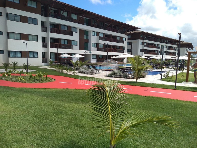 Two bedroom apartment, Beira Mar, 6 people